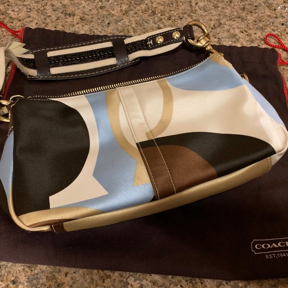 Coach Hamptons Weekend Scarf Print Bag, 10104 - Picture 2 of 7